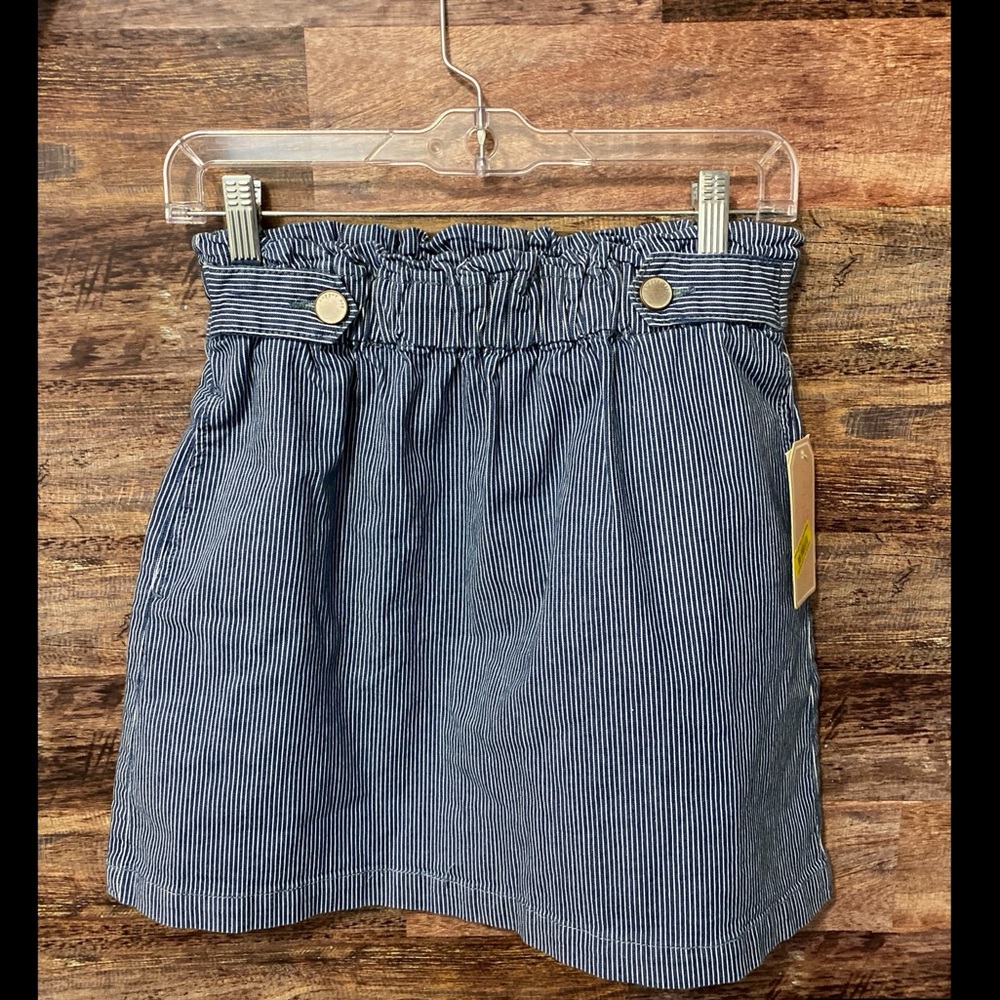COPPER KEY NWT- mini skirt with double buttons